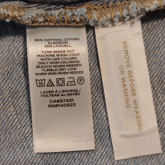 LOFT Plus Swing Denim Utility Jacket - Picture 11 of 11